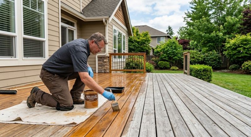 Concrete Deck Sealing in Tacoma, WA