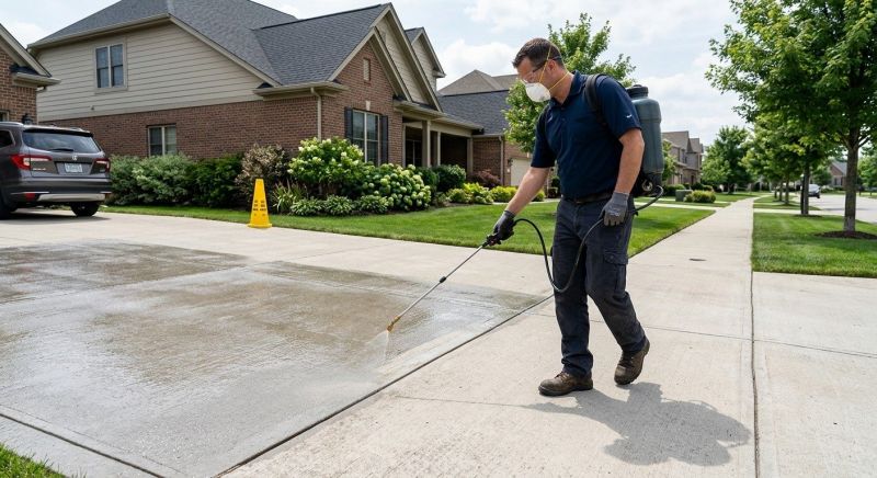 Concrete Driveway Sealing in Bellevue, WA