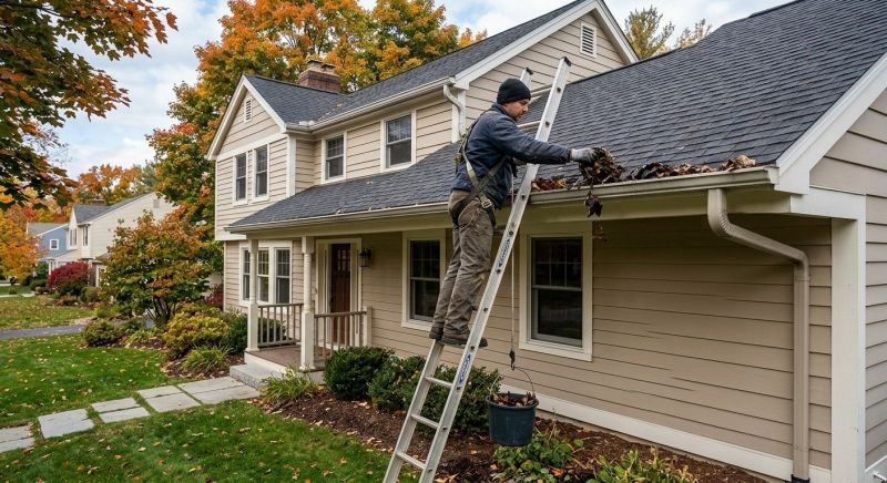 Eavestrough Clearing in Monmouth County, NJ
