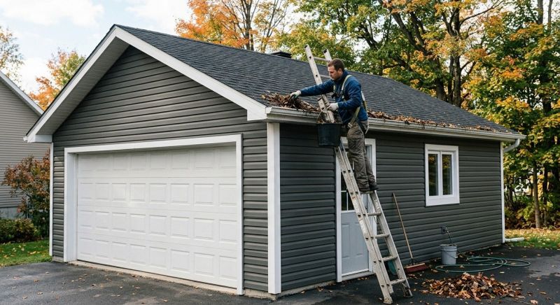 Garage Gutter Cleaning in Bergen County, NJ