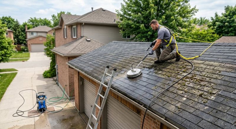 Roof Pressure Washing in Vancouver, WA