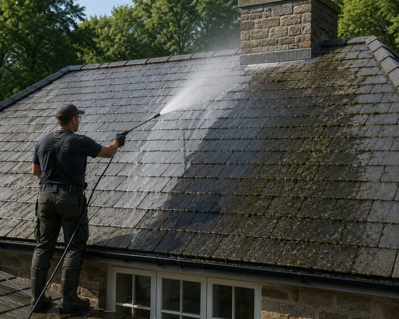 Roof Soft Washing in Vancouver, WA