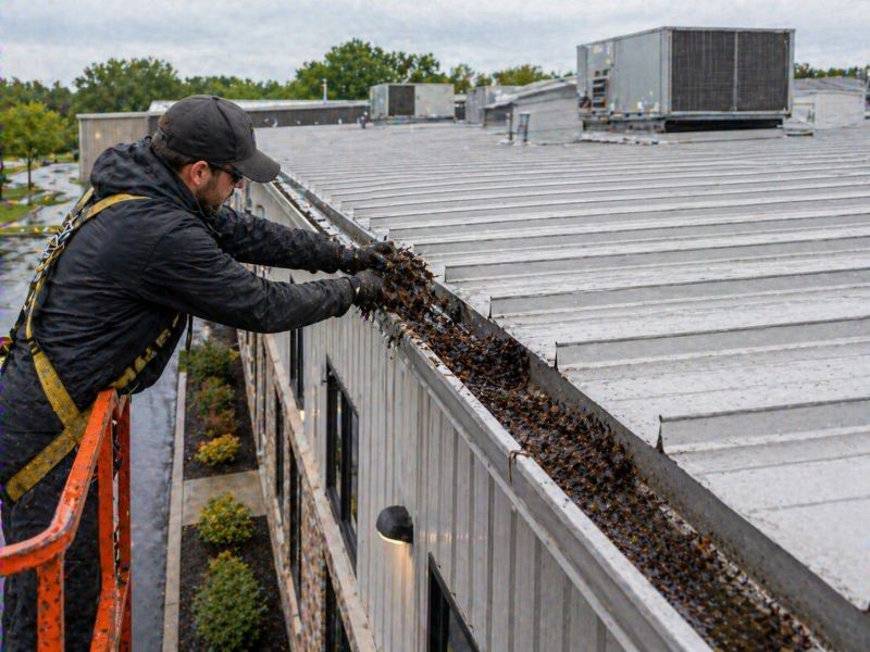 Business Gutter Cleaning in Sacramento, CA