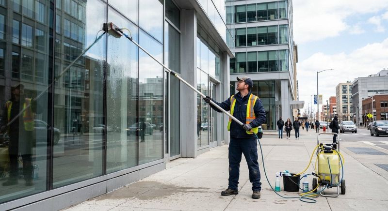 Business Window Cleaning in Denver County, CO