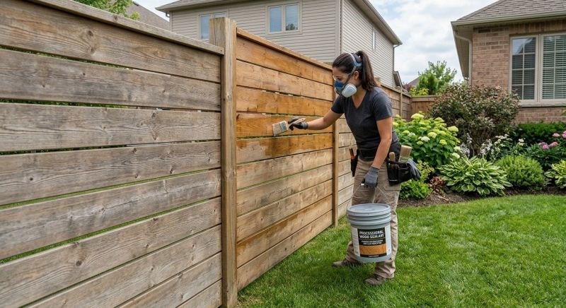 Cedar Fence Sealing in Tacoma, WA