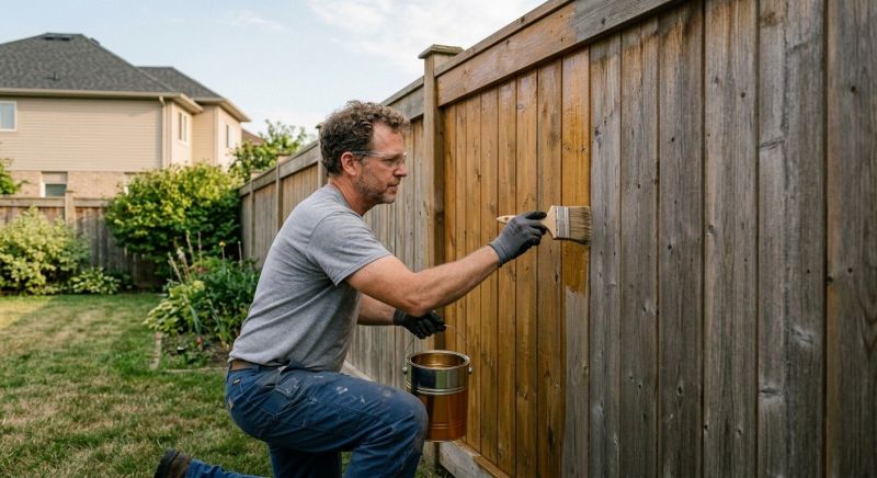 Cedar Fence Sealing in Renton, WA