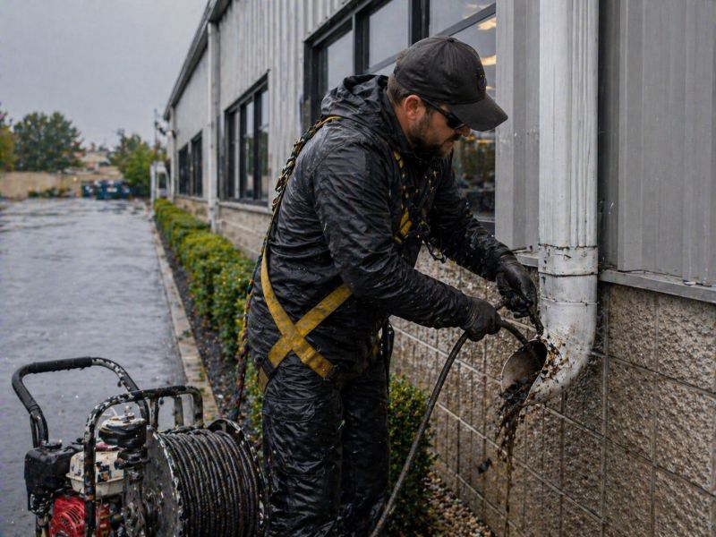 Commercial Downspout Cleaning in Denver, CO