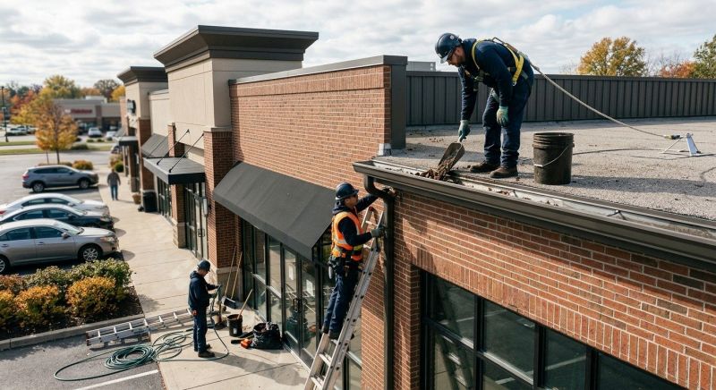 Commercial Gutter Maintenance in Sacramento, CA