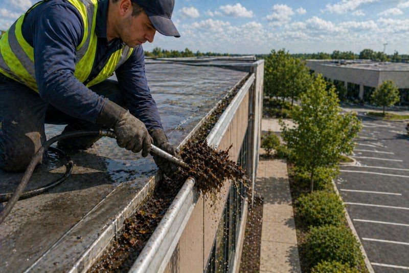 Commercial Gutter Unclogging in Littleton, CO