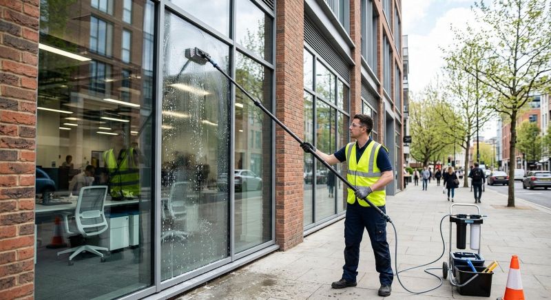 Commercial Window Washing in Denver County, CO