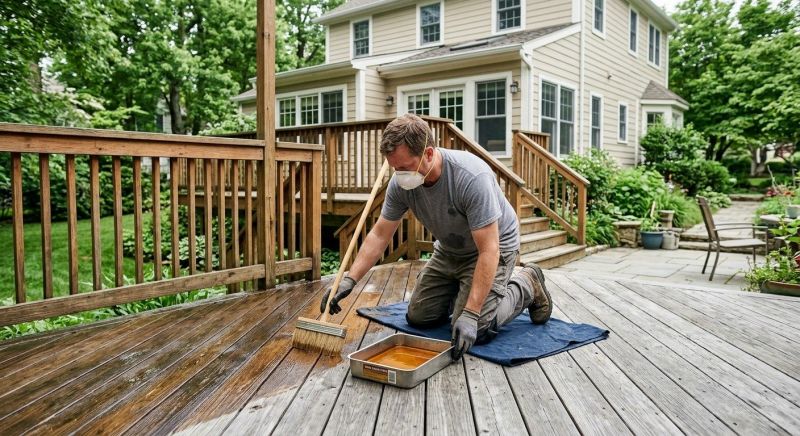 Concrete Deck Sealing in Kitsap County, WA