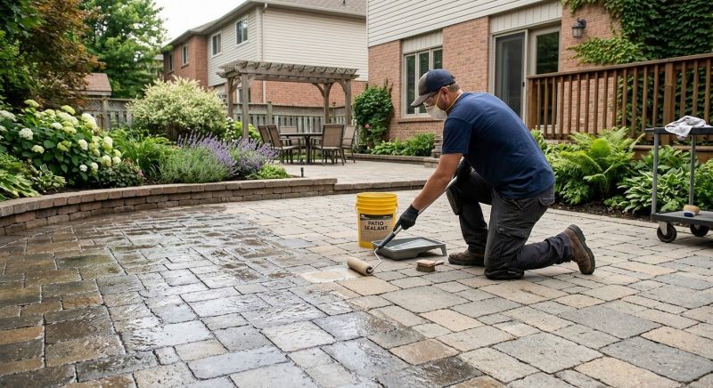 Courtyard Sealing in Redmond, WA
