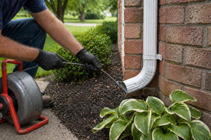 Downspout Blockage Removal in Arvada, CO
