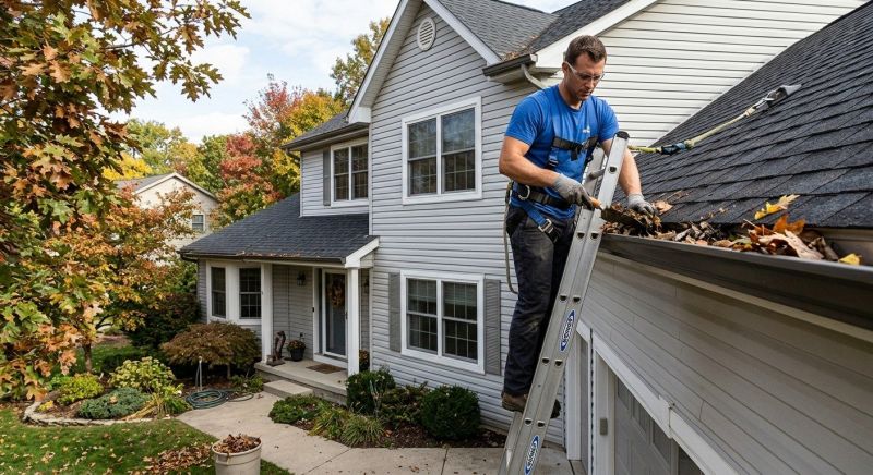 Garage Gutter Cleaning in Baltimore, MD