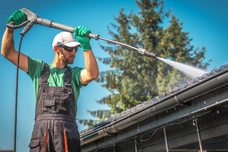 Garage Roof Power Washing in Vancouver, WA
