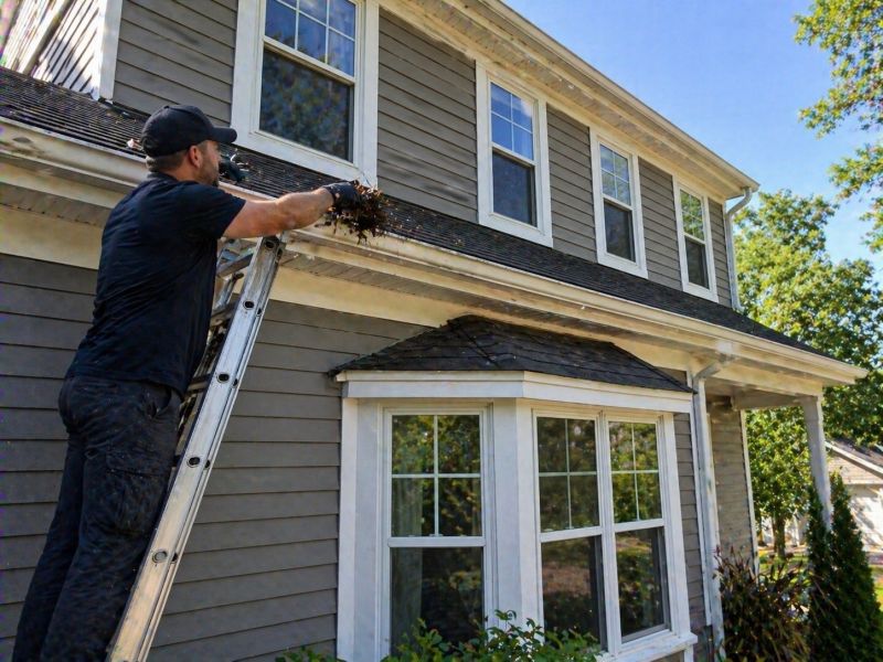 Gutter Cleaning in Fredericksburg, VA