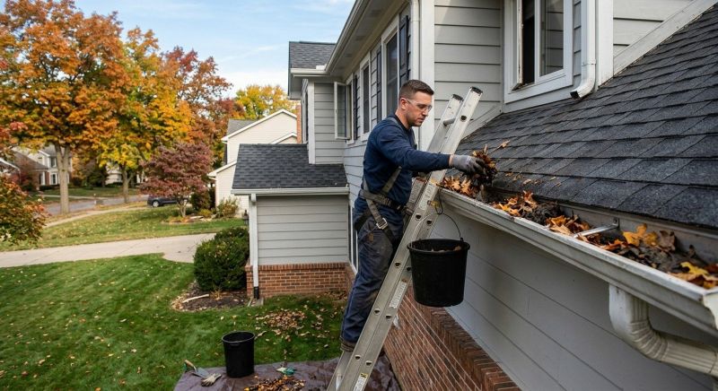 Gutter Leaves Removal in Richmond, VA
