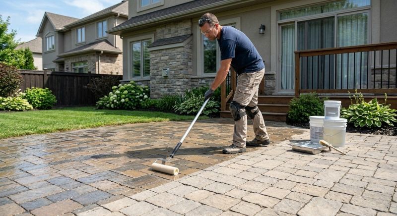 Hardscape Sealing in Renton, WA