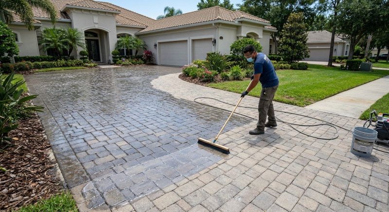 Hardscape Sealing in Renton, WA