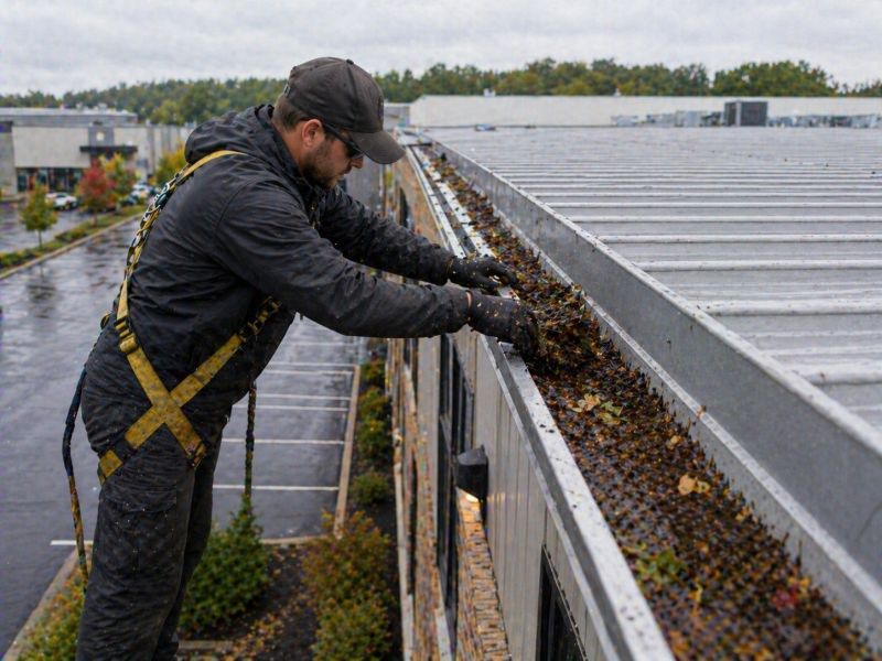 Industrial Gutter Cleaning in Sacramento, CA