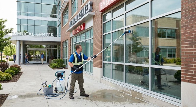 Medical Center Window Cleaning in Littleton, CO