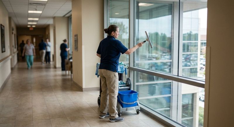 Medical Center Window Cleaning in Denver County, CO