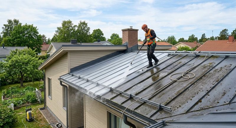 Metal Roof Cleaning in Vancouver, WA