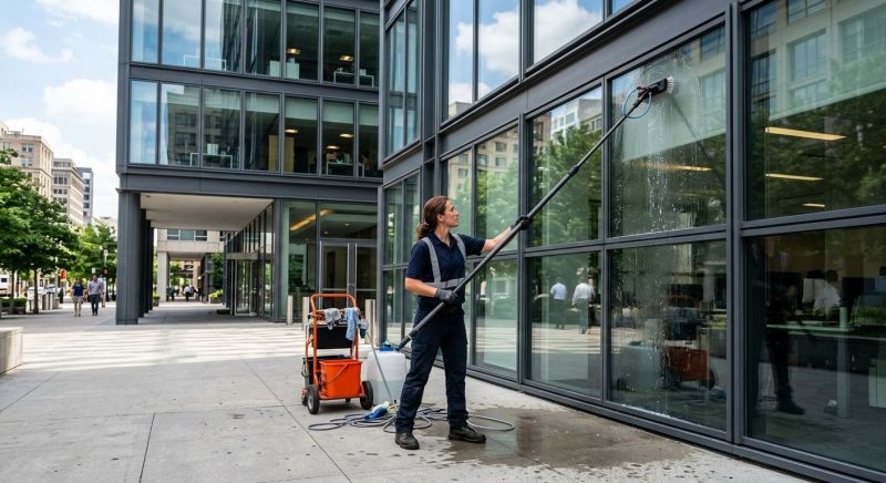 Office Building Window Washing in Littleton, CO