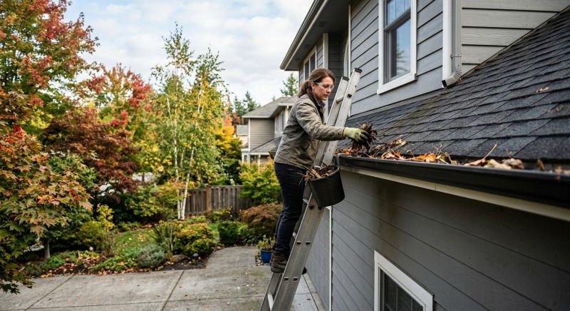 Rain Gutter Clearing in Long Island, NY