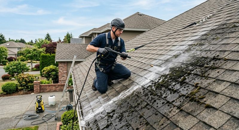 Roof Fungus Removal in Vancouver, WA