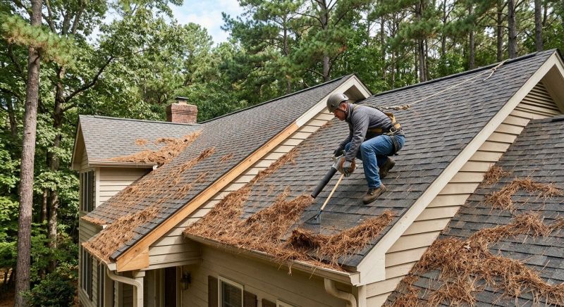 Roof Pine Needles Removal in Vancouver, WA