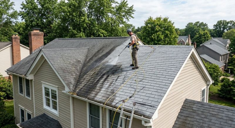 Rubber Roof Cleaning in Vancouver, WA