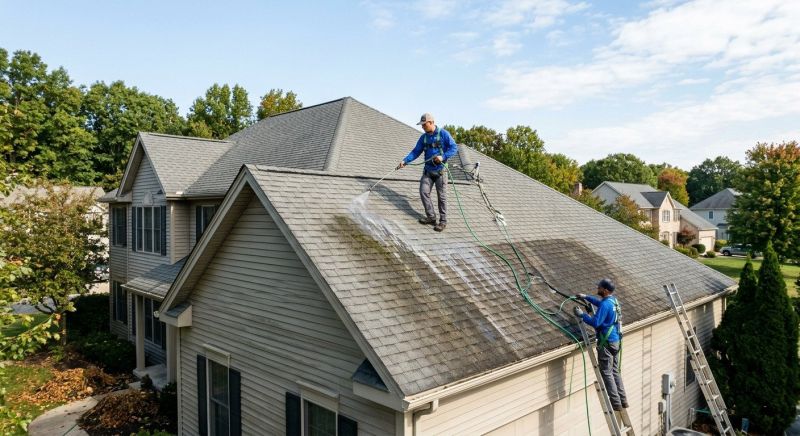 Shingle Roof Washing in Vancouver, WA