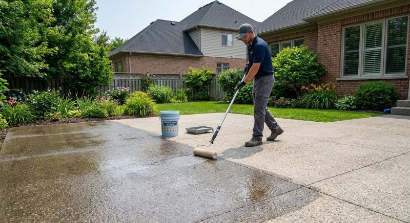 Sidewalk Concrete Sealing in Redmond, WA