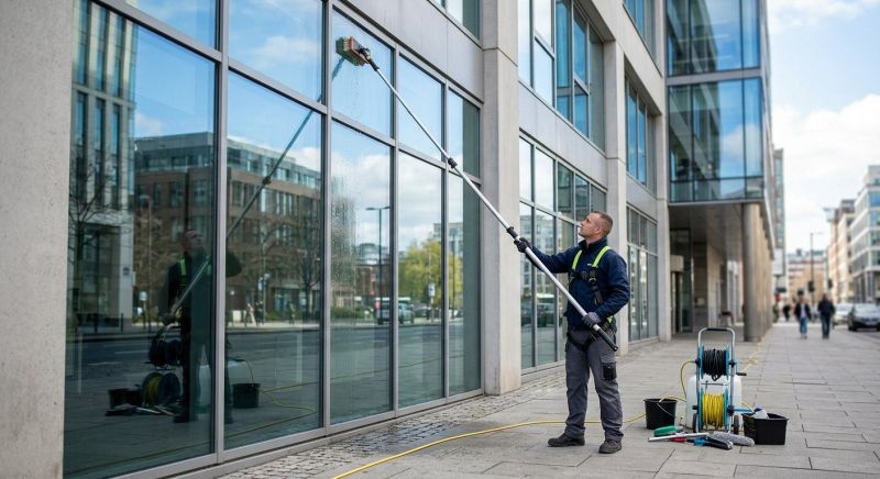 Strip Mall Window Cleaning in Denver County, CO