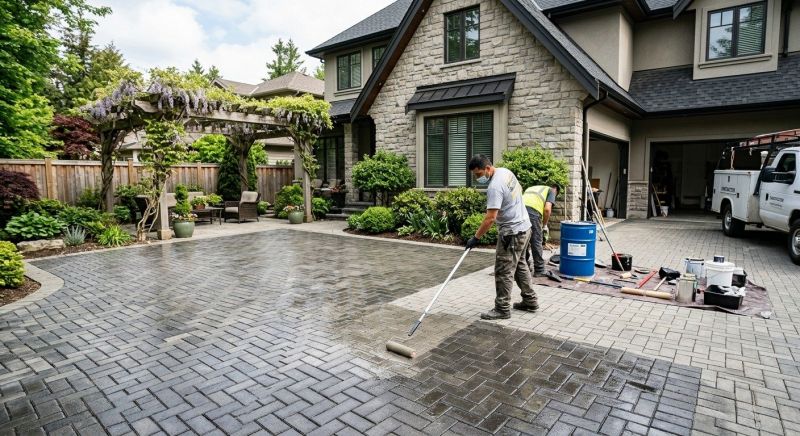 Walkway Sealing in Tacoma, WA